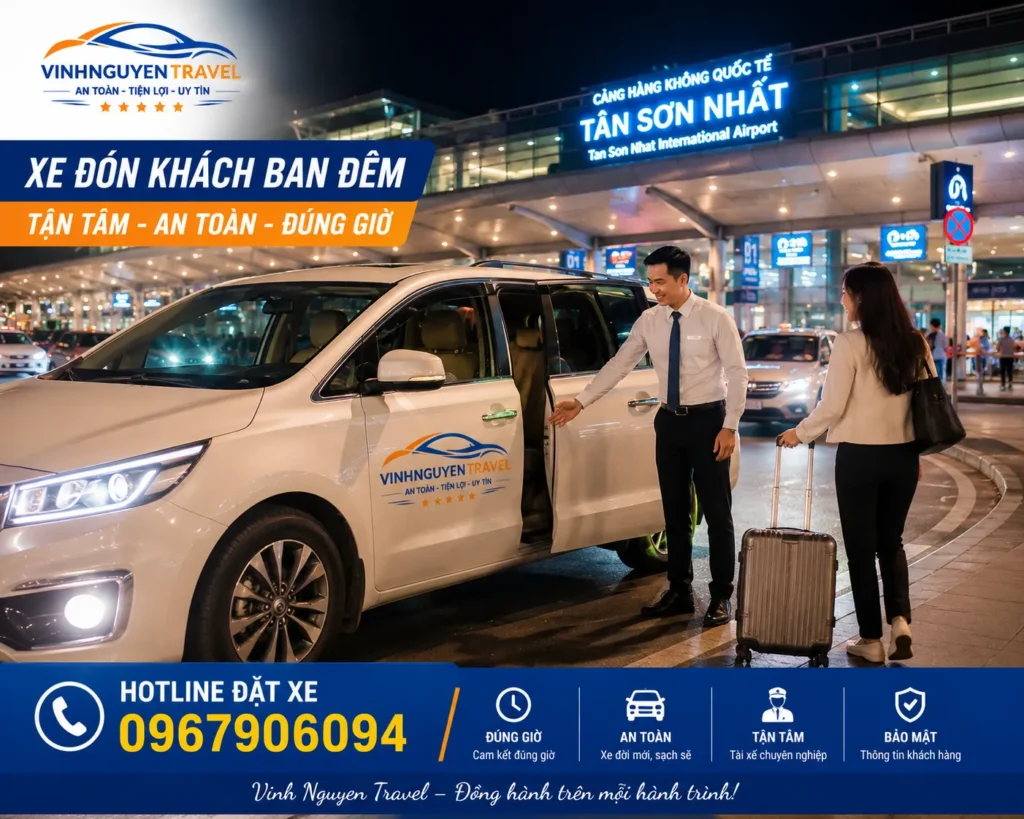 Liên hệ thuê xe đưa đón sân bay nhanh chóng