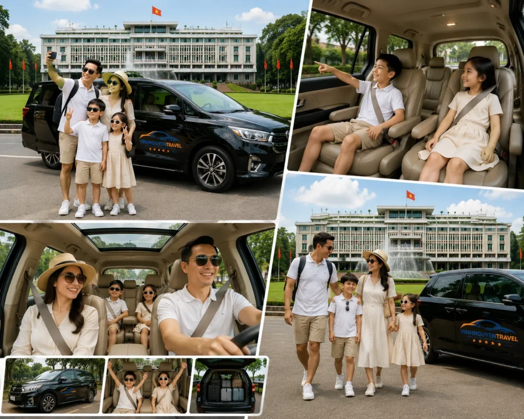 Dịch vụ thuê xe city tour phù hợp cho khách du lịch khám phá TP.HCM thuận tiện hơn.