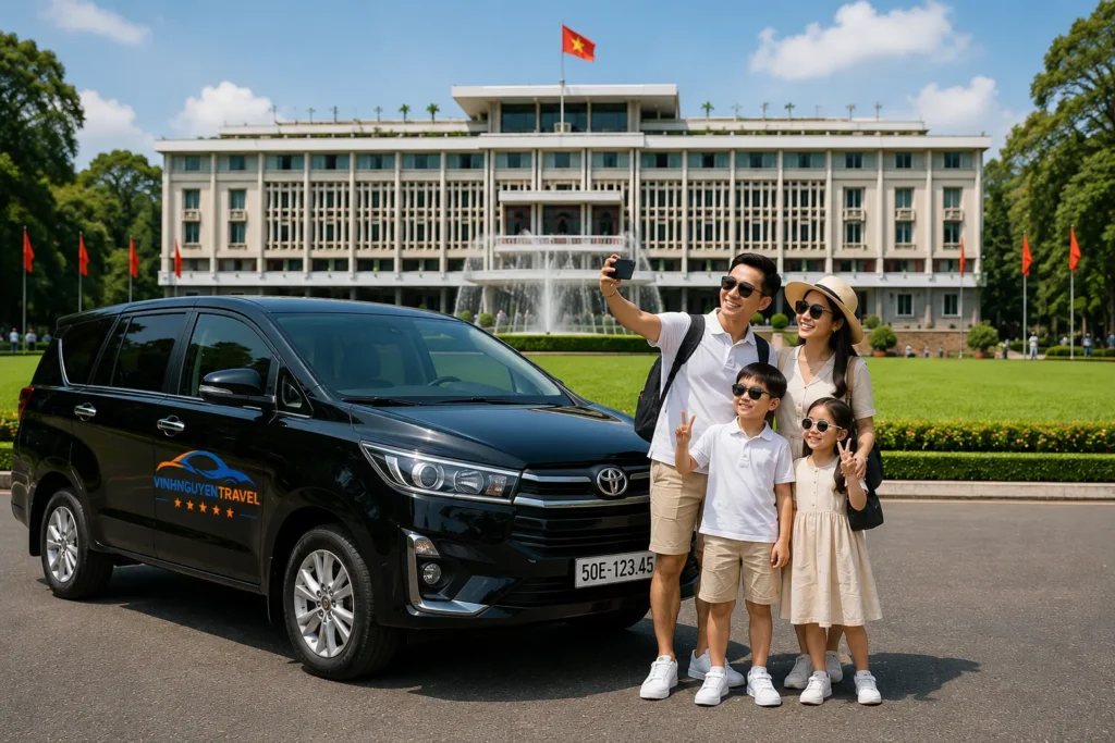 Dinh Độc Lập là điểm tham quan nổi bật trong nhiều lịch trình city tour TP.HCM.