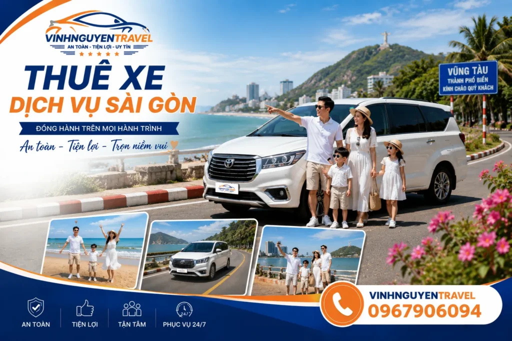 Tuyến Sài Gòn đi Vũng Tàu được nhiều khách hàng lựa chọn vào cuối tuần